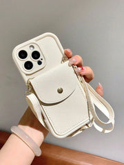 Apple Diagonal Card Holder Phone Case – Sleek & Functional Design