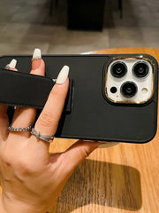 Premium Solid Phone Case with Built-In Holder | Durable & Stylish Protection