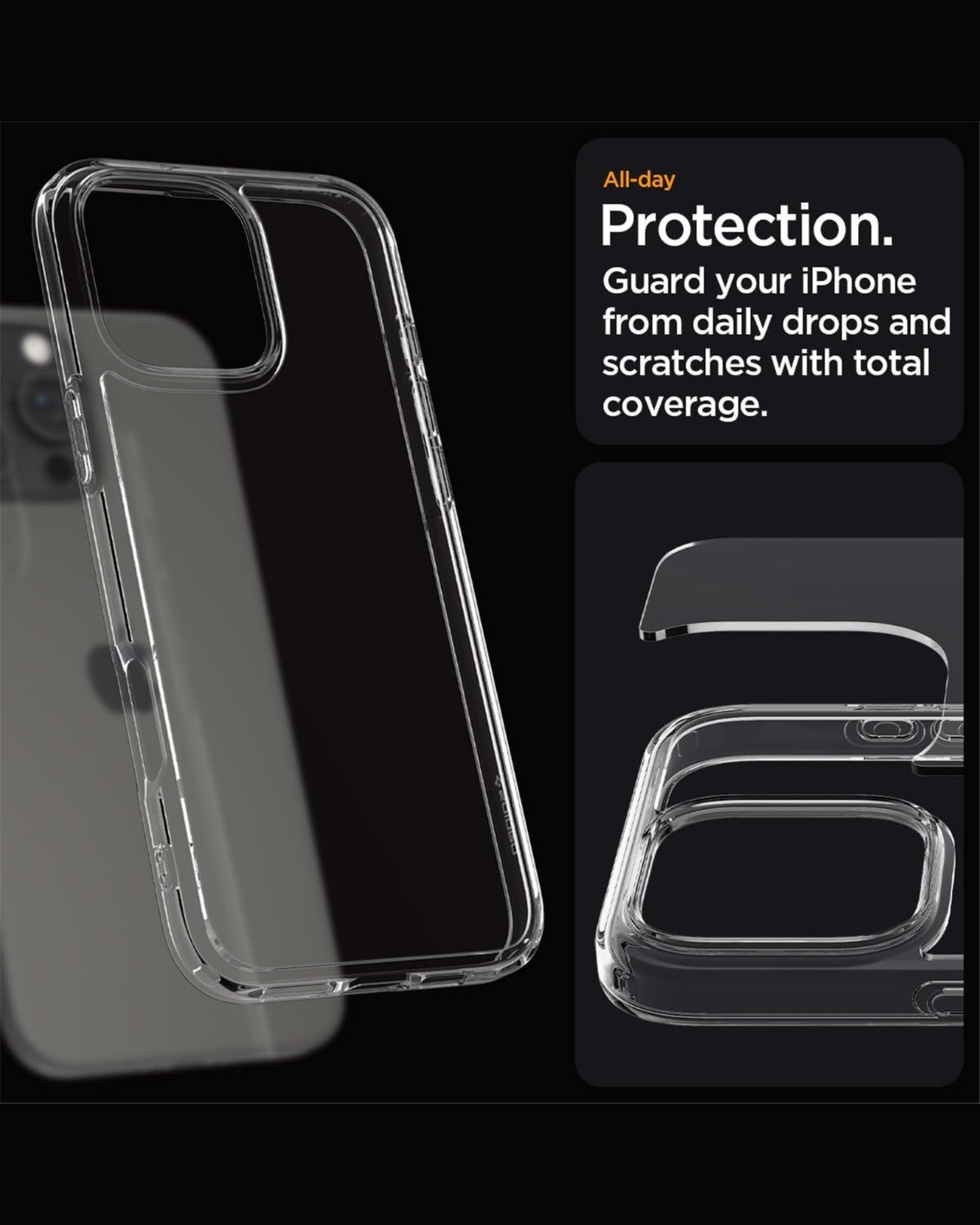 Spigen Clear Case – Official Protection for All Latest iPhone Models