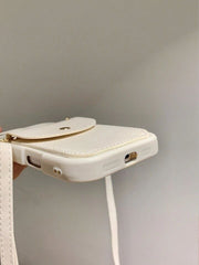 Apple Diagonal Card Holder Phone Case – Sleek & Functional Design