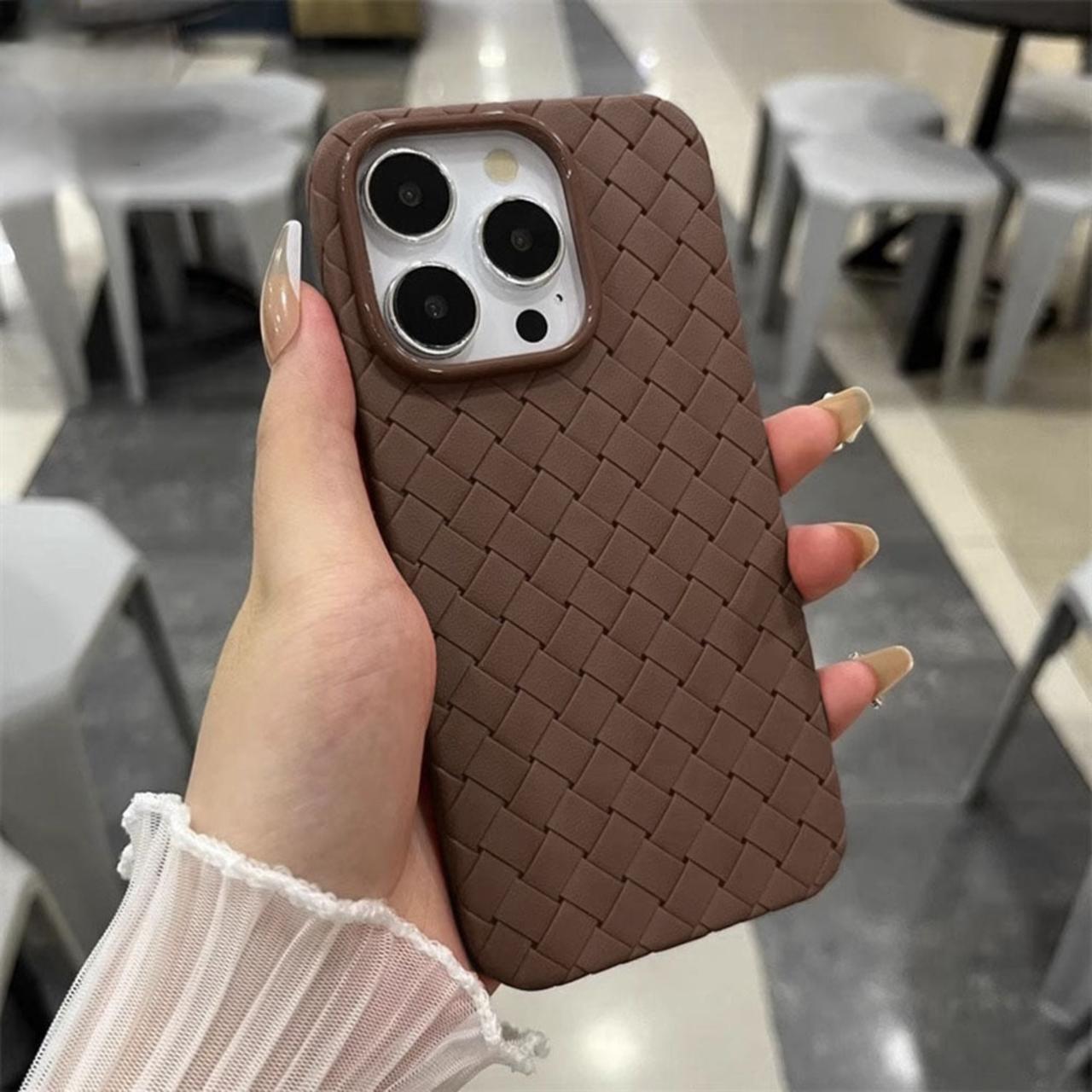 Modern Woven iPhone Cases – Sleek. Strong. Stylish.