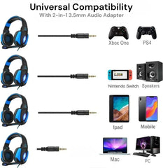 🎧 YINSAN Gaming Headphone – Immersive Sound, Pro-Level Comfort!