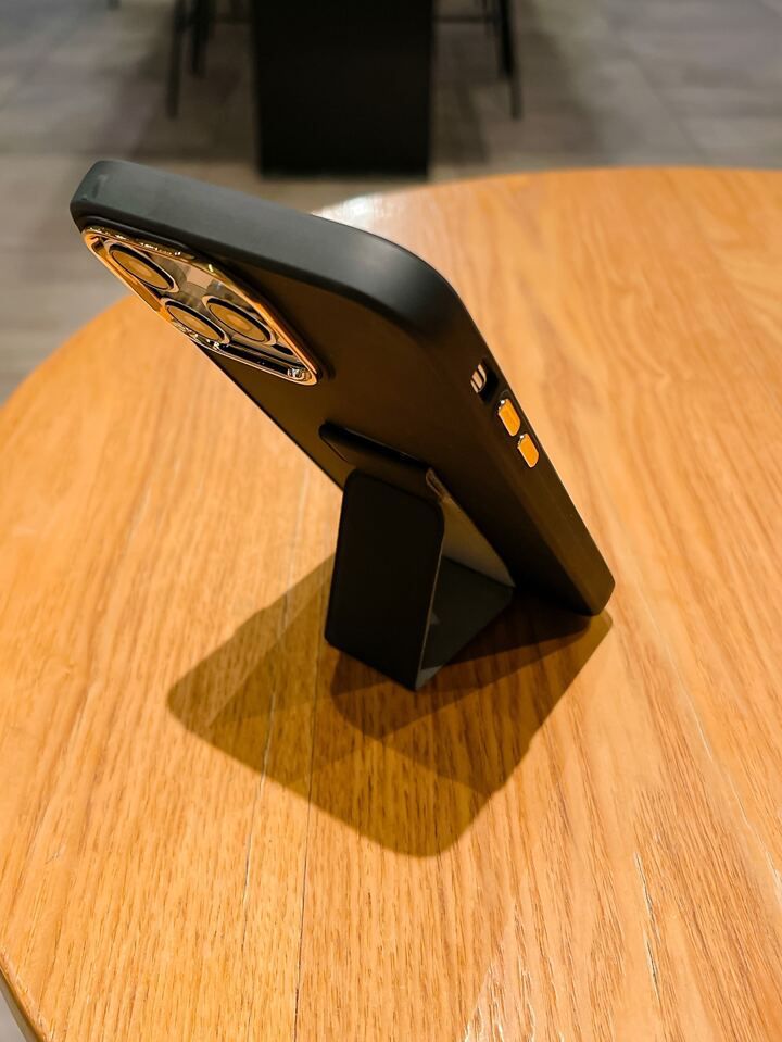 Premium Solid Phone Case with Built-In Holder | Durable & Stylish Protection