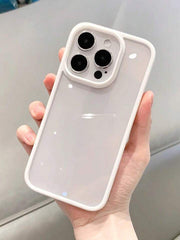 Sleek Minimalist Transparent Acrylic Phone Case – Premium Protection, Modern Design