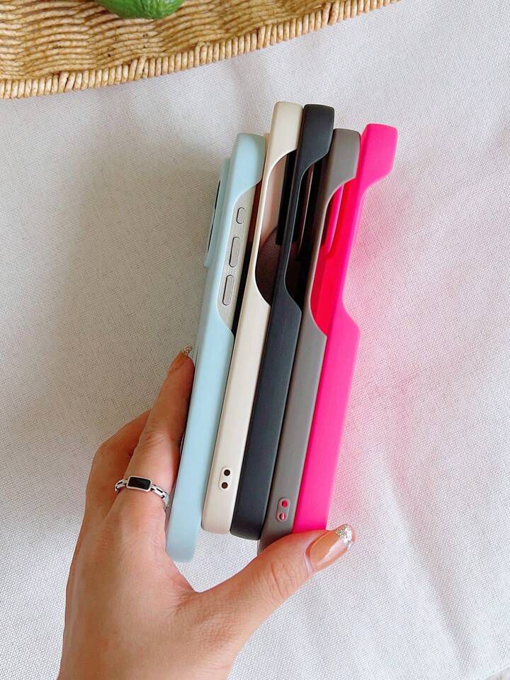 Minimalist Solid Color Silicone Phone Case | Waterproof, Shockproof & Scratch-Resistant for iPhone